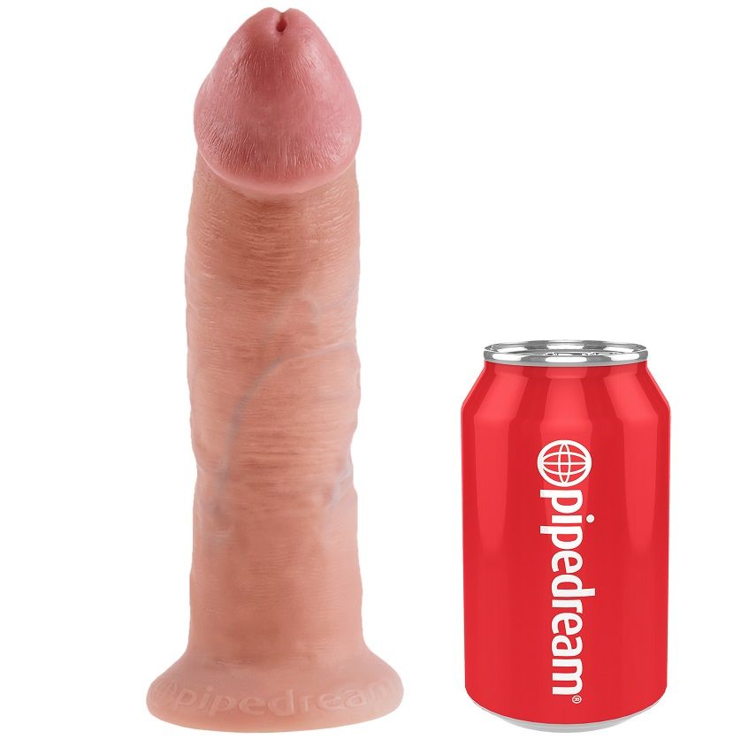 KING COCK HARNAIS PÉNIS NATUREL RÉALISTE 22,9 CM — accessoires inclus
