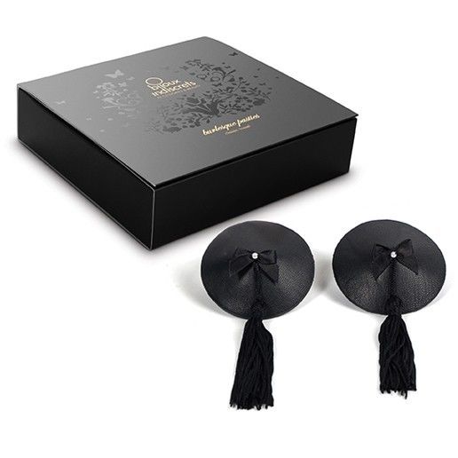 BIJOUX BURLESQUE PASTIES Cache Mametaux Noir Burlesque — vue alternative