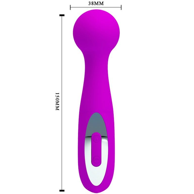 PRETTY LOVE Wade Masseur Rechargeable 12 Fonctions — accessoires inclus