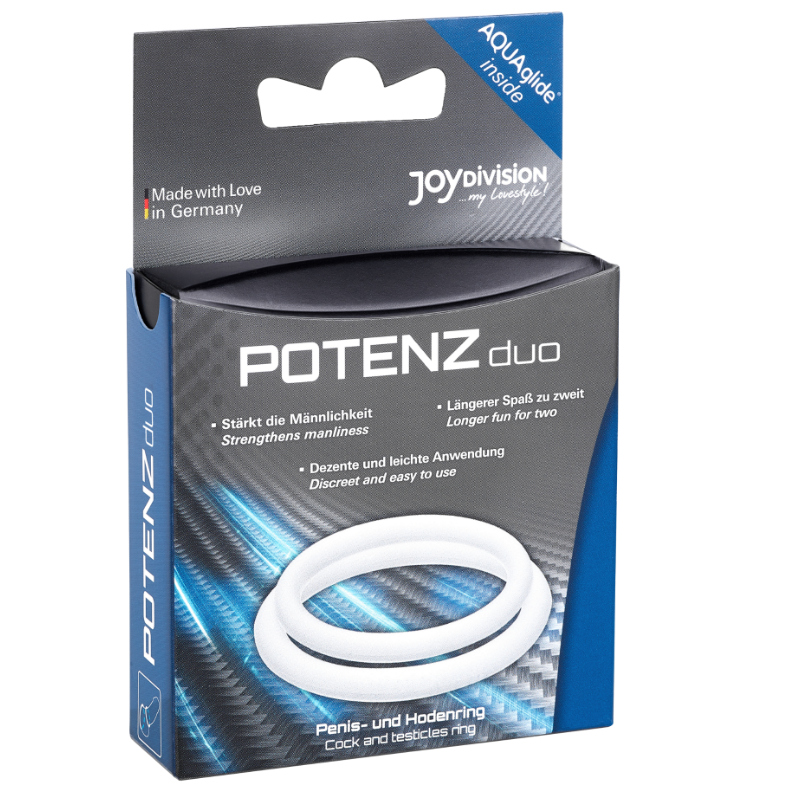 JOYDIVISION POTENZDUO BAGUES BLANC - M — vue alternative