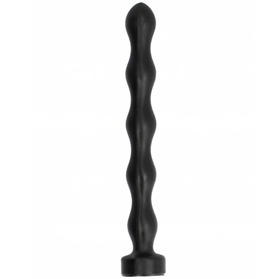 ALL BLACK Plug Anal Balle 32 Cm — vue alternative