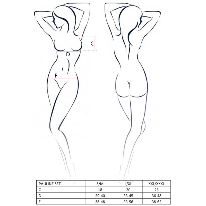 PASSION WOMAN SETS Femme Pauline Ensemble 3 Pièces Taille L/Xl — vue alternative
