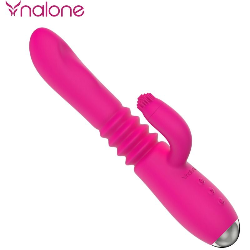 NALONE VIBRATEUR UP&DOWN LAPIN ROTATION — accessoires inclus