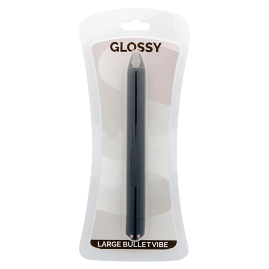 GLOSSY Vibrateur Slim Noir — vue alternative