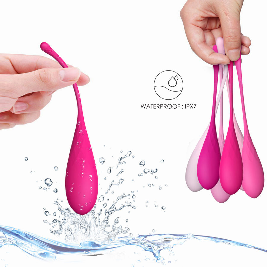 LESLIE Kegel Fit Ensemble D'Entraînement Musculaire Pelvien 6 Pcs — accessoires inclus