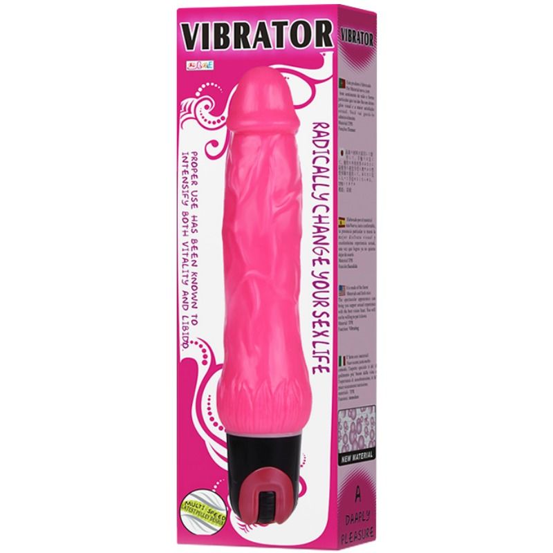 BAILE - Vibrateur Daaply Pleasure Multivitesse Rose