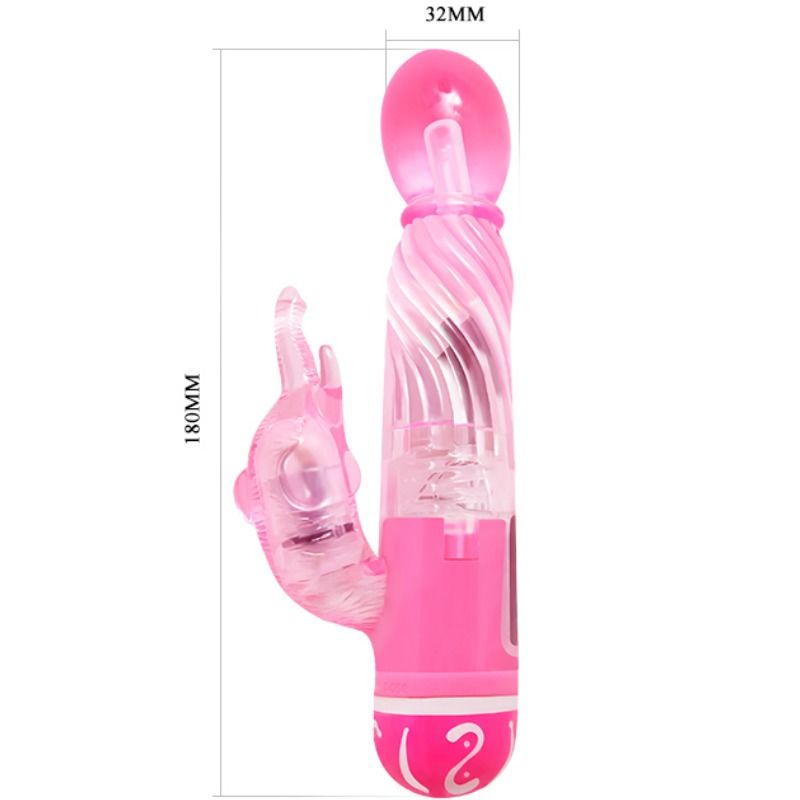 BAILE VIBRATORS Vibrateur Multivitesses Stimulateur Rose — accessoires inclus