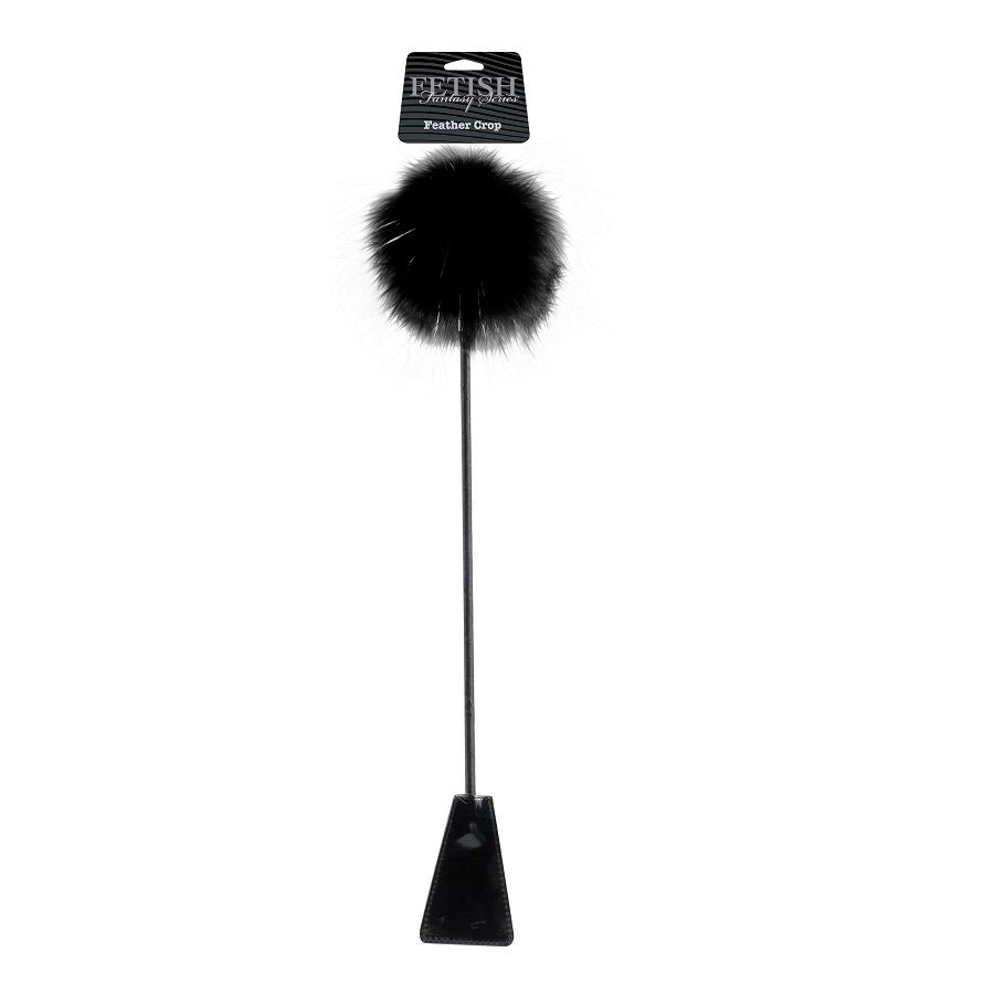 FETISH FANTASY ED.LIMITADA Black Feather Crop - Aura Intime