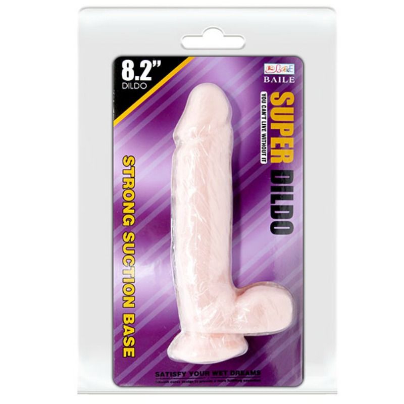 BAILE DILDOS GODE NATUREL SUPER RÉALISTE — accessoires inclus