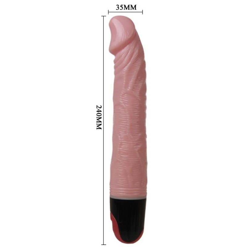 BAILE VIBRATEUR MULTIVITESSES 21.5 CM ROSE — vue arrière