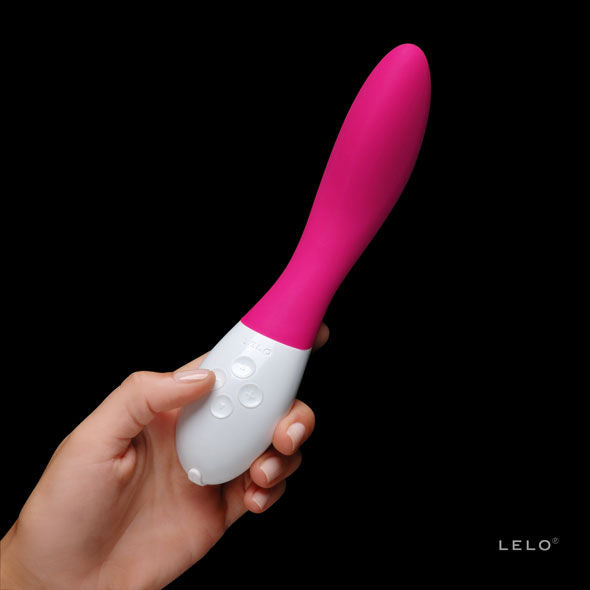 LELO Vibrateur Mona 2 Cerise — accessoires inclus