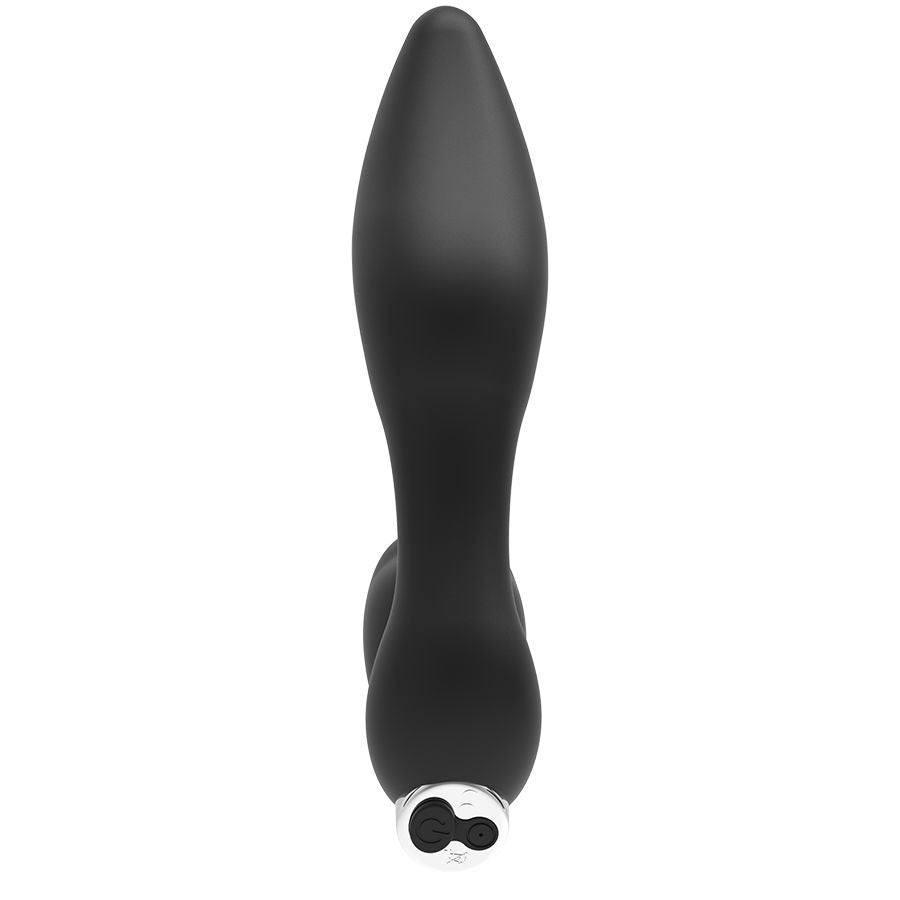 ADDICTED TOYS Vibrateur Prostatique Rechargeable Modèle 6 - Noir — accessoires inclus