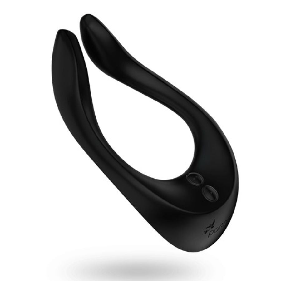 SATISFYER PARTNER Partner Multifun 2 Noir — accessoires inclus