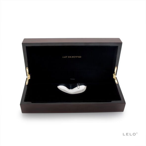 LELO Vibrateur Yva Acier Inoxydable — accessoires inclus