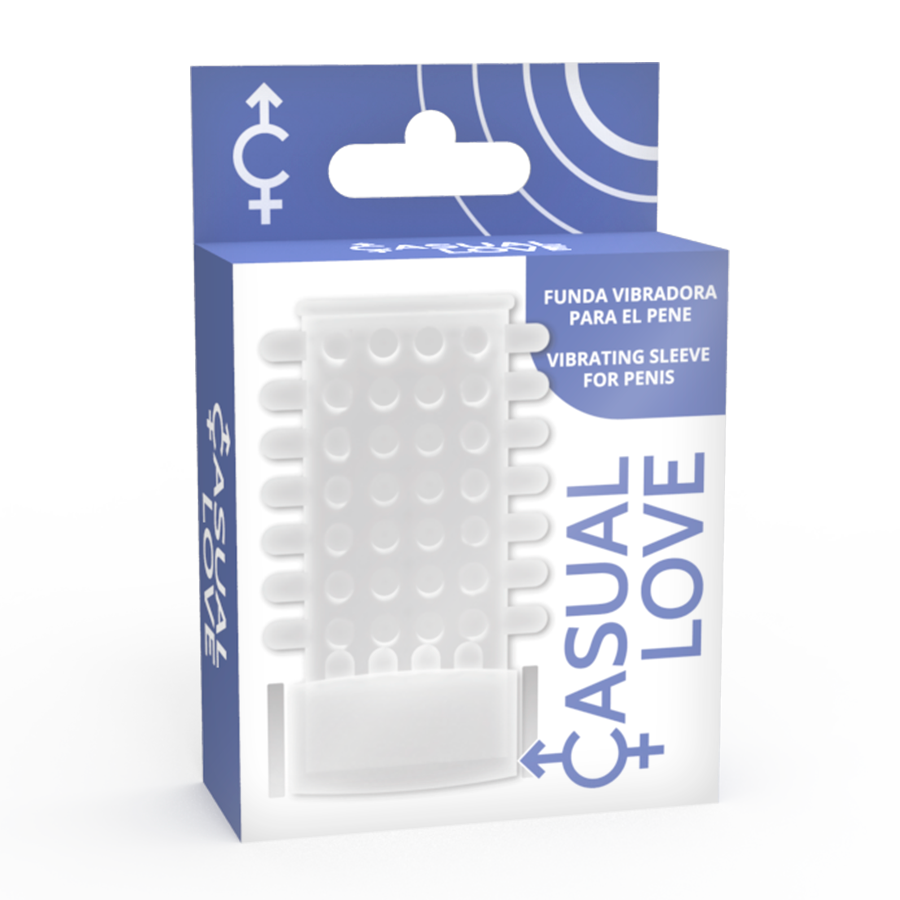 CASUAL LOVE COUVERCLE PÉNIS TRANSPARENT ANNEAU CASUAL — accessoires inclus