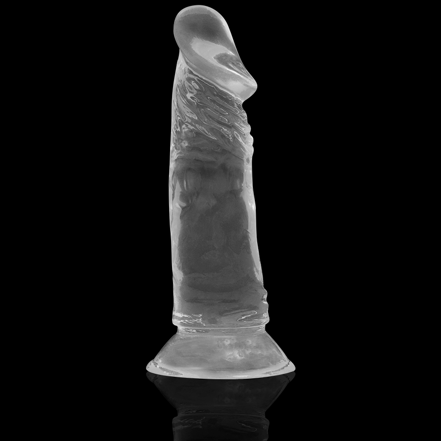X RAY XRAY CLEAR DILDO TRANSPARENTE 16.5CM X 4CM — accessoires inclus
