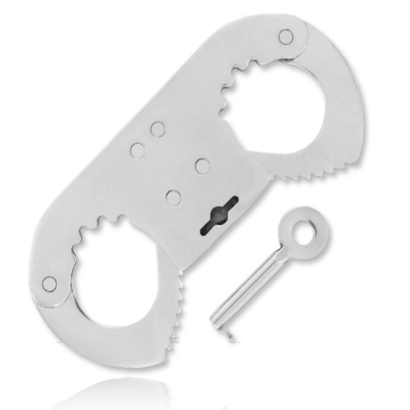 METAL HARD Manchette Pouce Menottes Doigt - Aura Intime