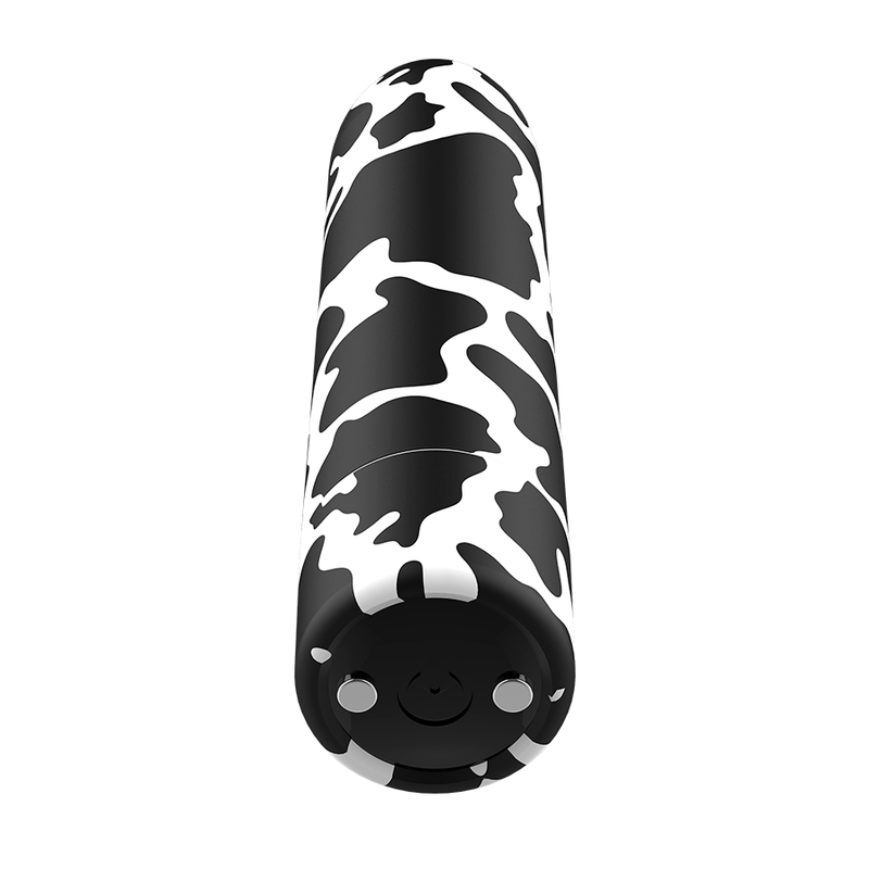 CUSTOM BULLETS Personnalisés Rechargeable Vache 10 Intensities — vue arrière