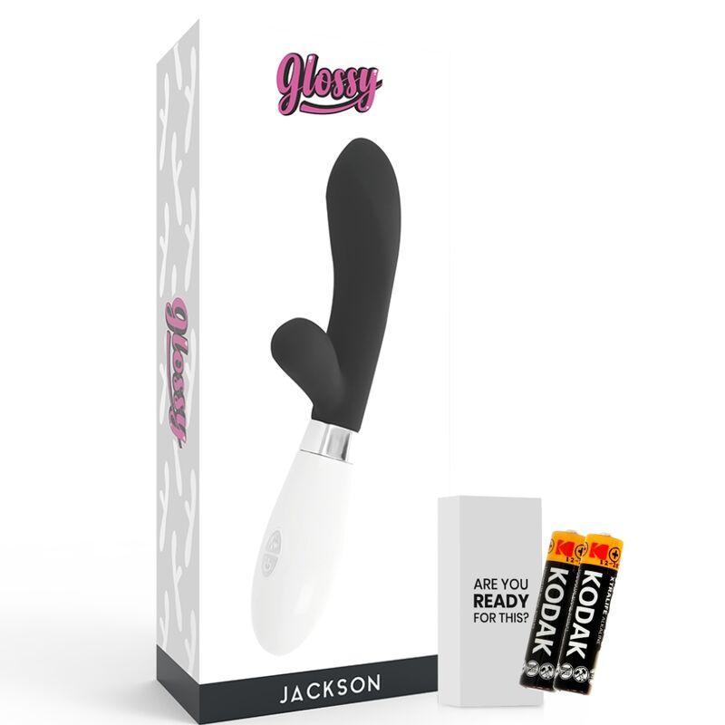 GLOSSY Jackson Lapin Noir — accessoires inclus
