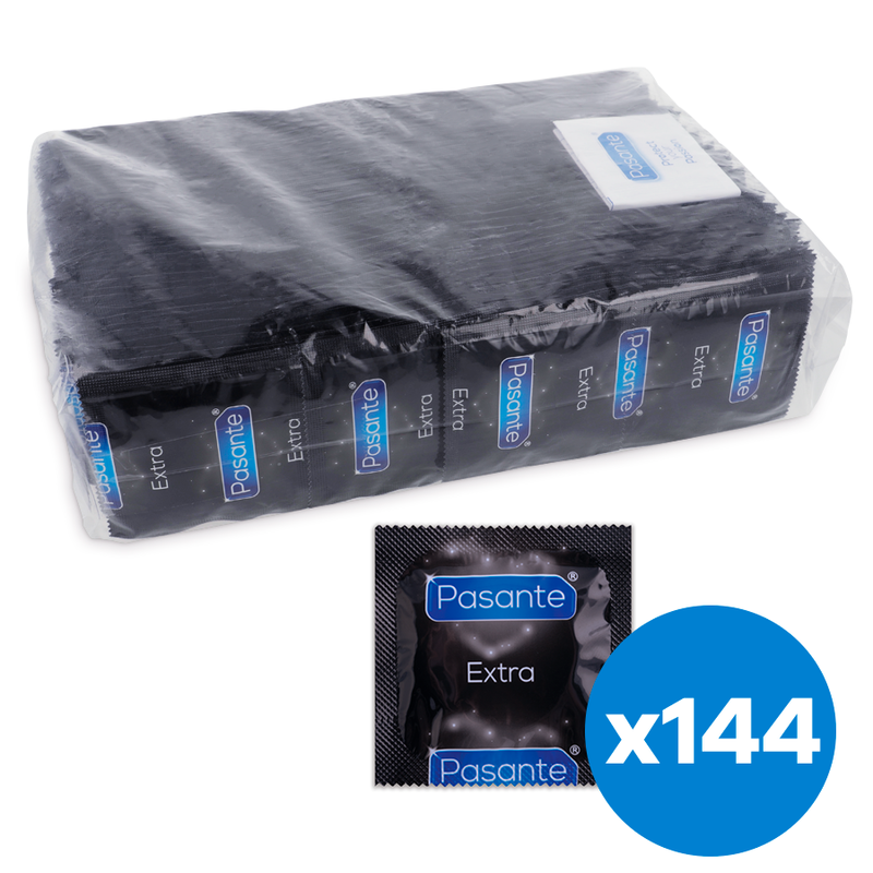 PASANTE Préservatifs Extra 144 Unités - Aura Intime