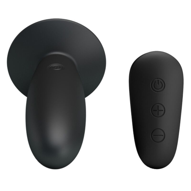 MR PLAY - Black Remote Control Vibrating Anal Plug