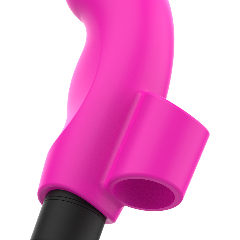 OHMAMA VIBRATORS VIBRATEUR DÉ DÉS ROSE NÉON ÉDITION NOËL — vue arrière