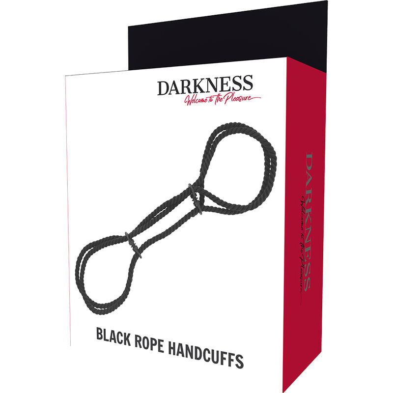 DARKNESS BONDAGE Menottes Corde Ou Menottes Cheville 100% Coton — accessoires inclus
