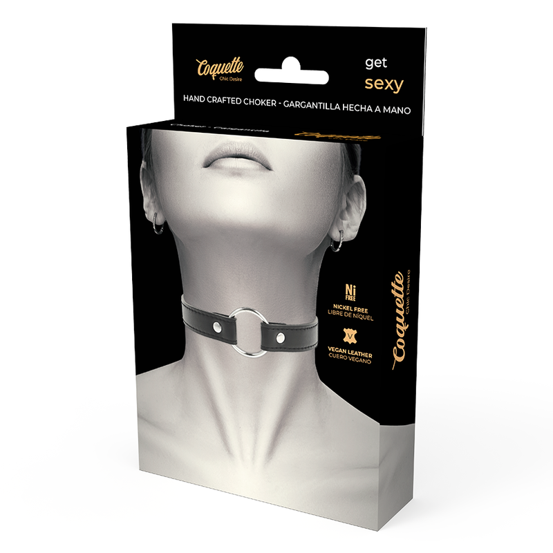 COQUETTE ACCESSORIES Collier Cuir Vegan Accessoire Femme — accessoires inclus