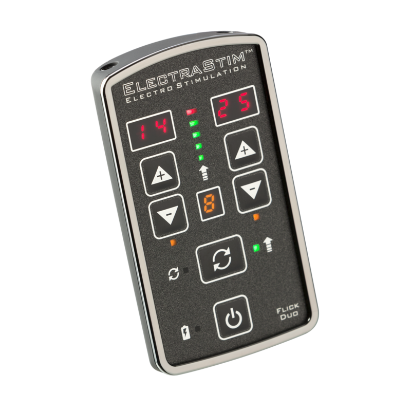 ELECTRASTIM Pack Stimulateur Flick Duo — vue arrière