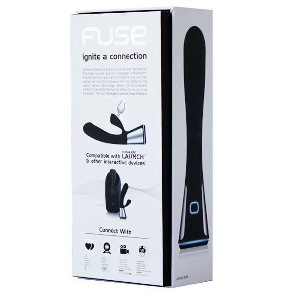 KIIROO Ohmibod Fuse App Télécommande Noir — accessoires inclus