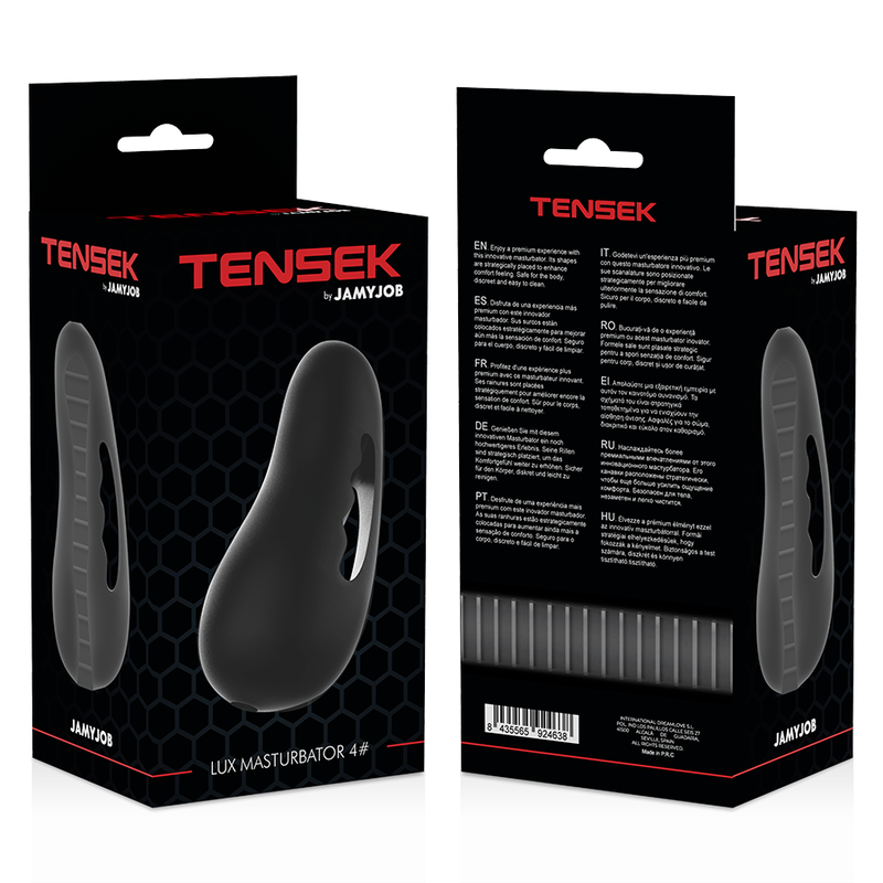 JAMYJOB MASTURBATEUR EXTREME TENSEK 4 NOIR — accessoires inclus