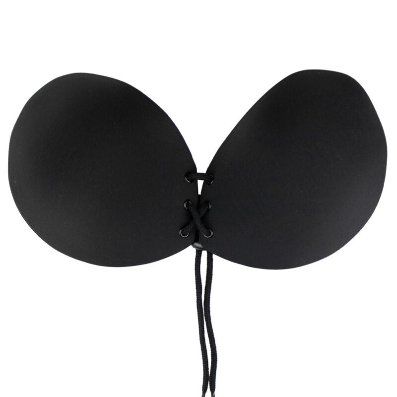 BYE BRA - BRAS Soutien-Gorge Adhésif Emplacement Noir Bonnet A — vue arrière