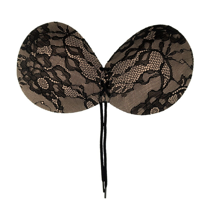 BYE BRA - BRAS Soutien-Gorge Adhésif Emplacement & Broderie Bonnet A — vue arrière