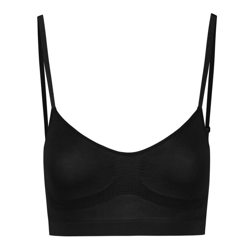 BYE BRA - BRAS Medium Control Soutien-Gorge Sans Points Noir Taille S — vue arrière