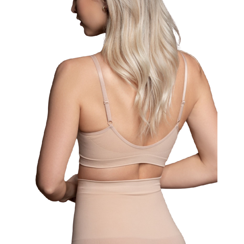BYE BRA - BRAS Medium Control Soutien-Gorge Sans Points Beige Taille Xxl — vue détaillée