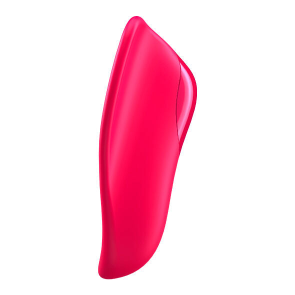 SATISFYER VIBRATOR Vibrateur Doigts High Fly Fuchsia — accessoires inclus
