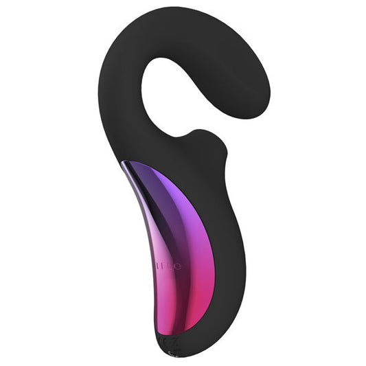 LELO Masseur Stimulation Double Aspiration Enigma Noir - Aura Intime