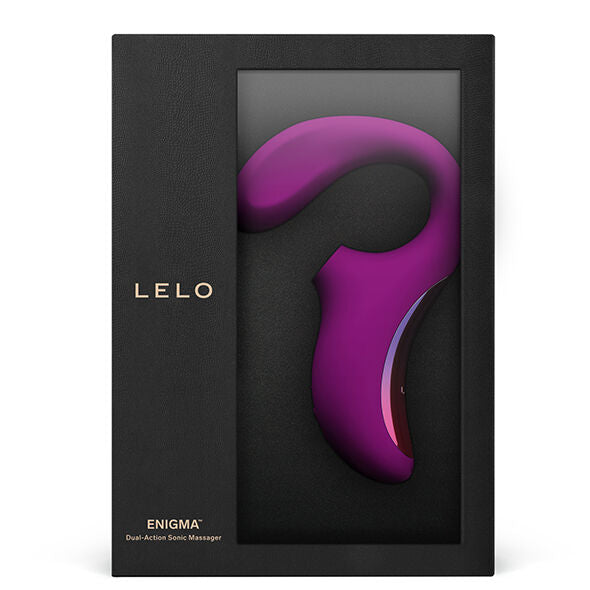 LELO Enigma Double Aspiration Stimulation Masseur Rose Profonde — vue détaillée