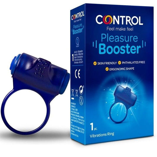 CONTROL TOYS ANNEAU VIBRATEUR PLEASURE BOOSTER - Aura Intime