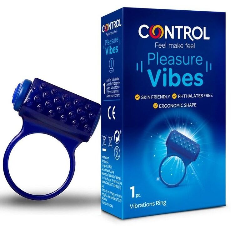 CONTROL TOYS ANNEAU VIBRANT PLEASURE VIBES - Aura Intime