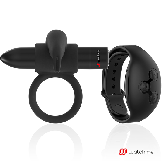 BLACK&SILVER BURTON TÉLÉCOMMANDE COCKRING WATCHME - Aura Intime