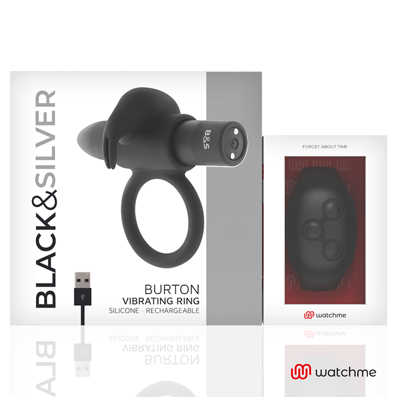 BLACK&SILVER - Burton Cockring Remote Control Watchme