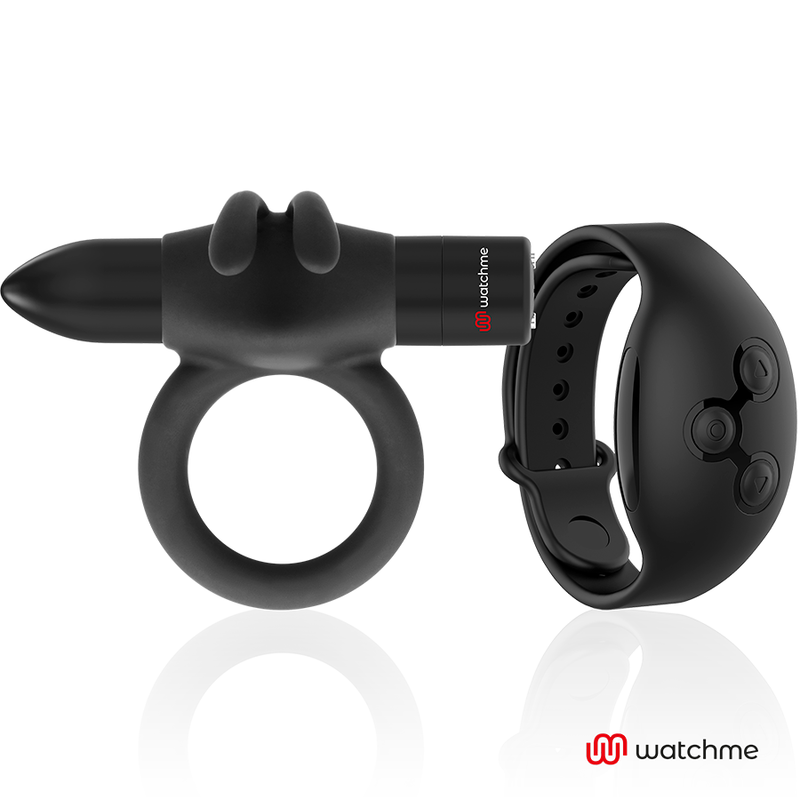 BLACK&SILVER AGRON TÉLÉCOMMANDE COCKRING WATCHME — vue détaillée