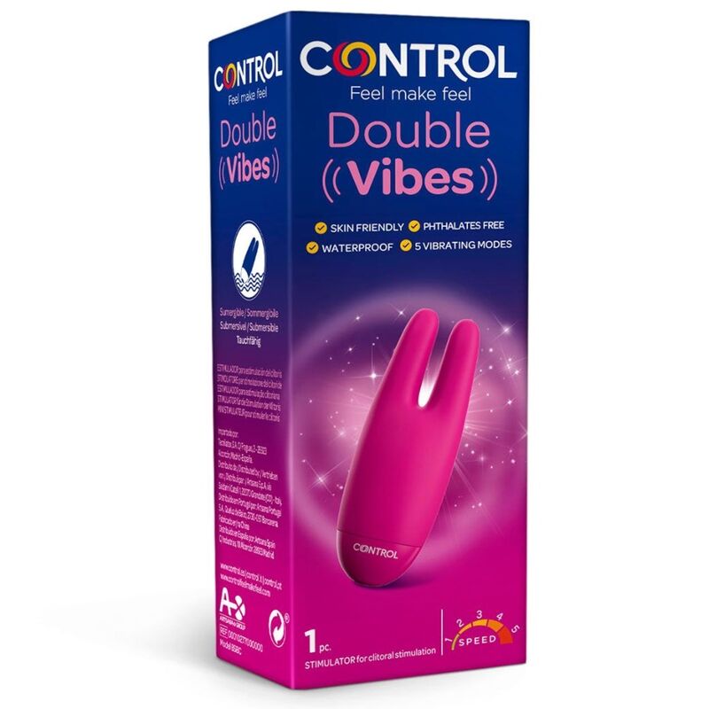 CONTROL TOYS Stimulateur Double Vibes — vue détaillée