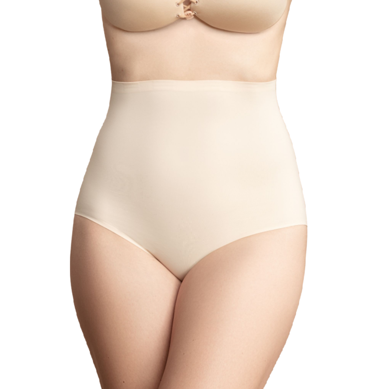 BYE BRA - UNDERWEAR Culotte Haute Rembourrage Fesses Taille S - Aura Intime