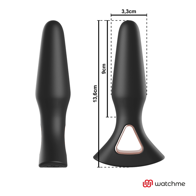 ANBIGUO Watchme Vibrateur Télécommande Plug Anal Alexandru — vue arrière