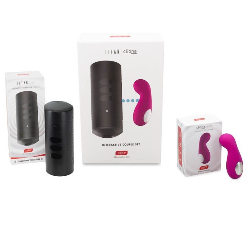 KIIROO Ensemble Couples Titan Cliona Lilas — vue arrière