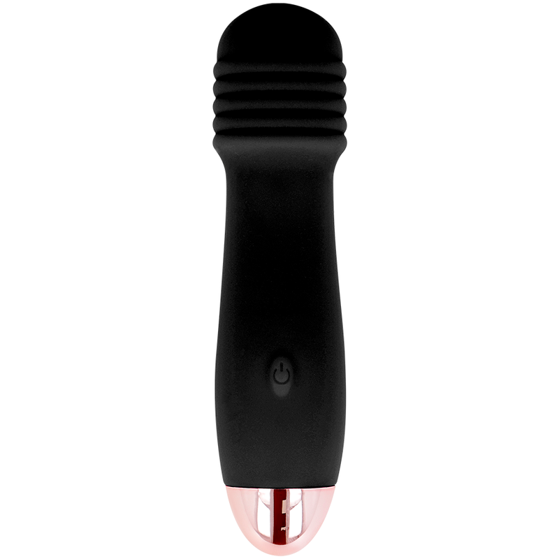 DOLCE VITA Vibrateur Rechargeable Trois Noir 7 Vitesses — vue détaillée