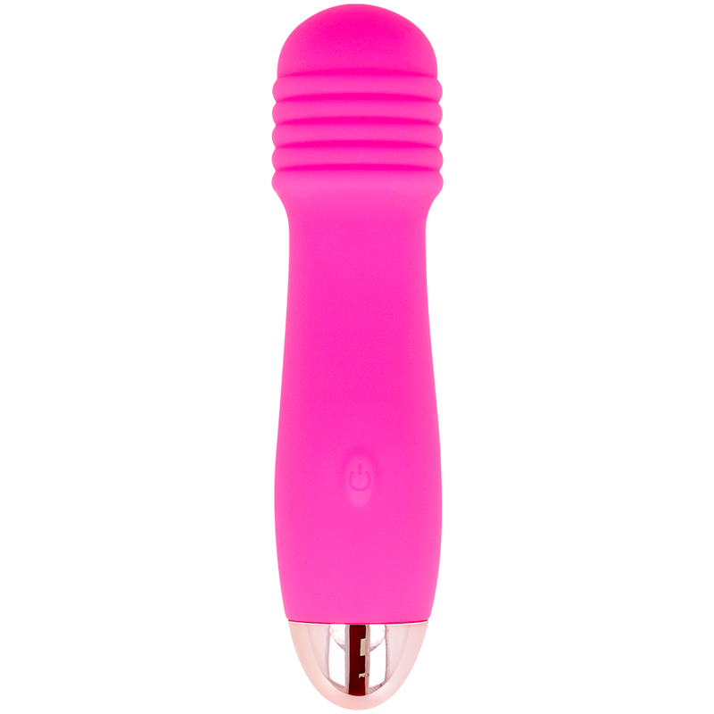 DOLCE VITA Vibrateur Rechargeable Trois Rose 7 Vitesses — vue détaillée