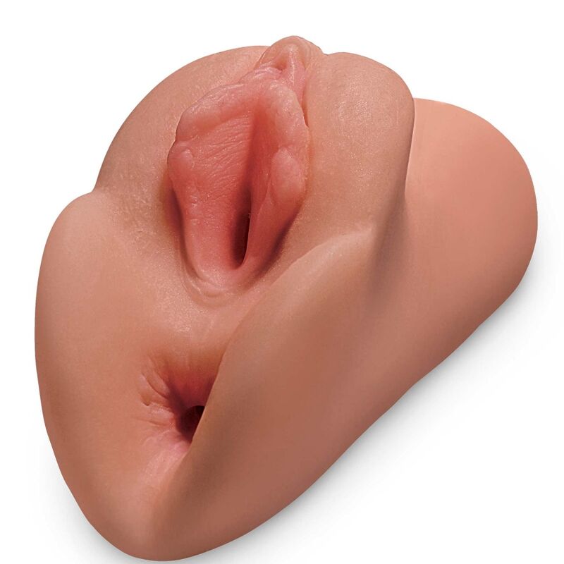 PDX PLUS+ Chatte Parfaite Double Stroker Vagin Ano Masturbateur - Aura Intime